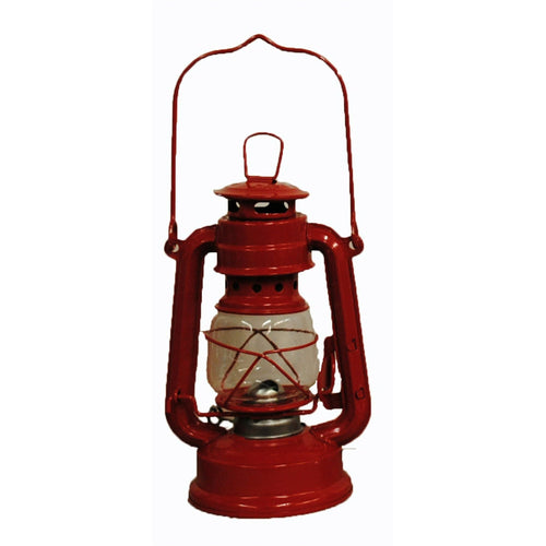 Red Hurricane Kerosene Oil Lantern Emergency Hanging Light / Lamp - 8 Inches EasyOptionXY LLC