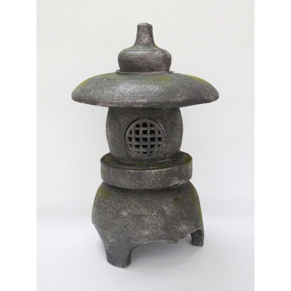 Hi-Line Gifts 25" Stone Multi Purpose Pagoda Lantern with Magnetic Door EasyOptionXY LLC