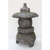 Hi-Line Gifts 25" Stone Multi Purpose Pagoda Lantern with Magnetic Door EasyOptionXY LLC