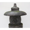 Hi-Line Gifts 25" Stone Multi Purpose Pagoda Lantern with Magnetic Door EasyOptionXY LLC