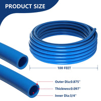 3/4" 100ft PEX-A Pipe (Blue & Cutter) Plumbingsell
