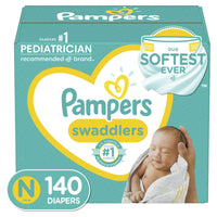 Pampers Swaddlers Diapers Enormous Pack Size Newborn, 140 Count EasyOptionXY LLC