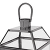 Doheny Stainless Steel 18" Lantern, Black EasyOptionXY LLC