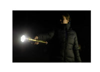 Swiss Tech 6500 Lumen LED Flashlight Rechargeable Dual Power AA/USB, Charging Bank, IP67 Waterproof EasyOptionXY LLC