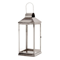 Hobbs Stainless Steel 22" Lantern, Silver EasyOptionXY LLC