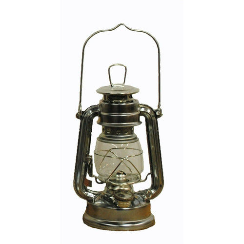 Silver Hurricane Kerosene Oil Lantern Emergency Hanging Light / Lamp - 8 Inches EasyOptionXY LLC