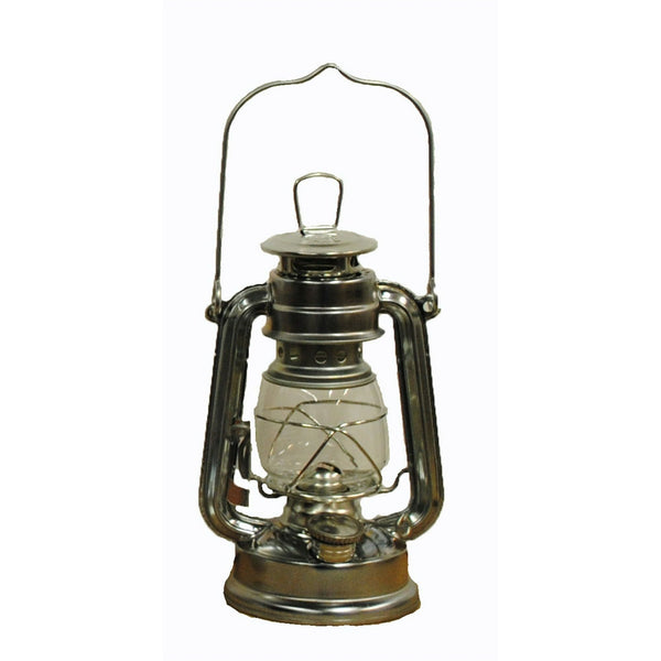 Silver Hurricane Kerosene Oil Lantern Emergency Hanging Light / Lamp - 8 Inches EasyOptionXY LLC