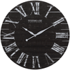 FirsTime & Co. Black Midnight Planks Wall Clock, Farmhouse, Analog, 29 x 2 x 29 in EasyOptionXY LLC