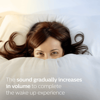 Philips Wake-Up Light, Sunrise Simulation, Bedside Lamp, Snooze Function, HF3500/60 EasyOptionXY LLC