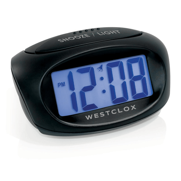Westclox Digital 3.25" Blue LCD Alarm Clock, 70043 EasyOptionXY LLC