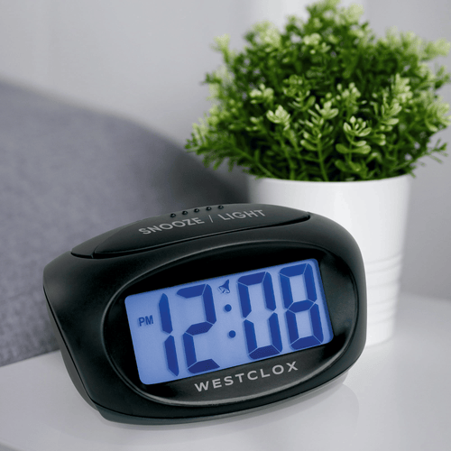 Westclox Digital 3.25" Blue LCD Alarm Clock, 70043 EasyOptionXY LLC