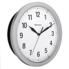 Westclox 9.75" Silver Analog QA Wall Clock with Classic Design and Hidden Storage EasyOptionXY LLC
