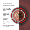 Fire Fighter 14 Inch Neon Wall Clock EasyOptionXY LLC