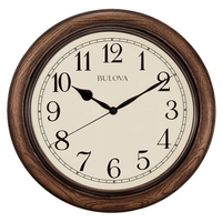Bulova 16 diam. Oakbrook Wall Clock EasyOptionXY LLC