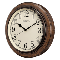 Bulova 16 diam. Oakbrook Wall Clock EasyOptionXY LLC