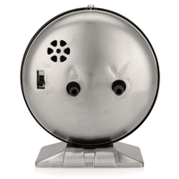 Westclox Silver Metal Analog Alarm Clock - Sleek and Elegant, with Precision Timekeepin EasyOptionXY LLC