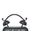 DecMode 9" Black Glass Bell Top Clock, Set of 2 EasyOptionXY LLC