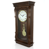 Bedford Clock Collection Chestnut Chiming Pendulum Wall Clock EasyOptionXY LLC