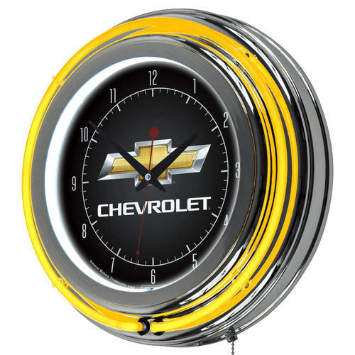 Chevy 14" Neon Wall Clock EasyOptionXY LLC