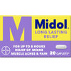 Midol Long Lasting Relief Menstrual Pain Relief Caplets; 20 Count EasyOptionXY LLC