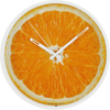 Mainstays 11.5" Round Indoor Photo Realistic Orange Fruit Analog Wall Clock with Quartz Movement EasyOptionXY LLC