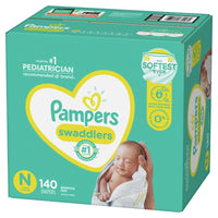 Pampers Swaddlers Diapers Enormous Pack Size Newborn, 140 Count EasyOptionXY LLC