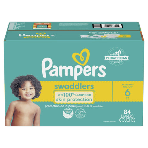 Pampers Swaddlers Diapers Enormous Pack Size 6, 84 Count EasyOptionXY LLC