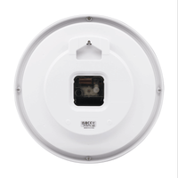 Seiko 12" Kuota Round Wall Clock, Golden Color Frame, Analog, Quartz, Battery Operated, Traditional QHA007GLH EasyOptionXY LLC