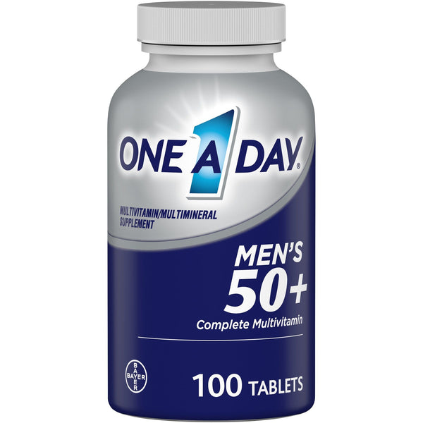 One A Day Men's 50+ Multivitamin Tablets for Men; 100 Count EasyOptionXY LLC