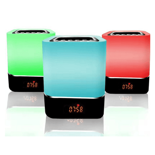 ZTECH Color Changing Wireless Alarm Clock Speaker EasyOptionXY LLC