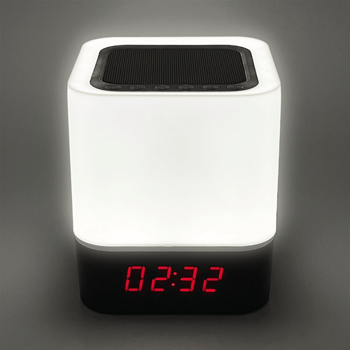 ZTECH Color Changing Wireless Alarm Clock Speaker EasyOptionXY LLC