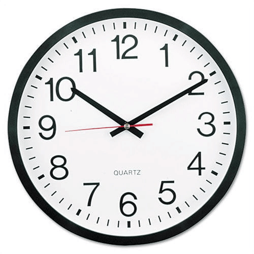 Universal 1.63 in Contemporary Wall Clock EasyOptionXY LLC