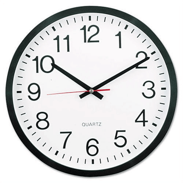 Universal 1.63 in Contemporary Wall Clock EasyOptionXY LLC