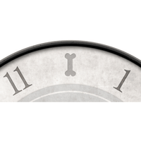 Westclox Gray Love Paws 10" Analog QA Wall Clock - Cute and Stylish Timekeeping for Animal Lovers. EasyOptionXY LLC