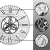 FirsTime & Co. White Shiplap Gears Wall Clock, Farmhouse, Analog, 27 x 2 x 27 in EasyOptionXY LLC