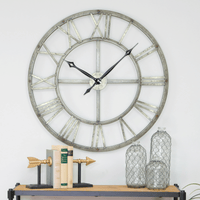 Samson Metal Wall Clock EasyOptionXY LLC