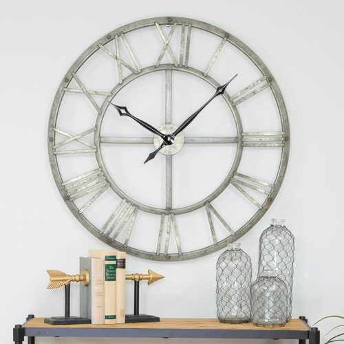 Samson Metal Wall Clock EasyOptionXY LLC
