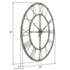 Samson Metal Wall Clock EasyOptionXY LLC