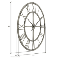 Samson Metal Wall Clock EasyOptionXY LLC