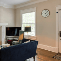 Seiko 16" Ukan Round Brown Wall Clock, Traditional Analog Quartz QXA799BRH EasyOptionXY LLC