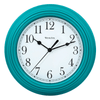 Westclox 9 inch Teal Round Simplicity Analog QA Wall Clock EasyOptionXY LLC