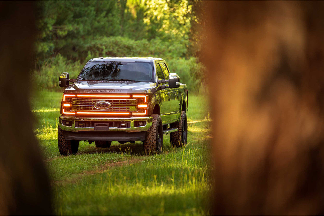 Morimoto Ford Super Duty (17-19) XB LED Headlights - Amber DRL
