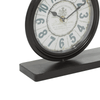 DecMode 12" Brown Metal Bike Clock EasyOptionXY LLC