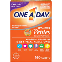 One A Day Women's Petites Multivitamins Tablets for Women; 160 Count EasyOptionXY LLC