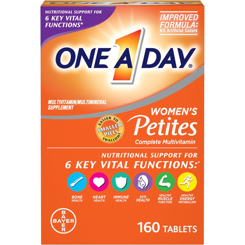One A Day Women's Petites Multivitamins Tablets for Women; 160 Count EasyOptionXY LLC