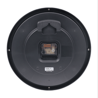 Seiko 12" Quartz Traditional Round Black Analog Quartz Wall Clock, QHA007KLH EasyOptionXY LLC