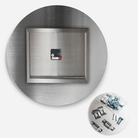 Designart 'Tropical Leaf Of Monstera Iii' Farmhouse Wall Clock(Size 36" x 36") EasyOptionXY LLC