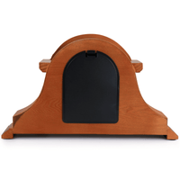 Bedford Clock Collection Mahogany Cherry Mantel Clock with Chimes EasyOptionXY LLC