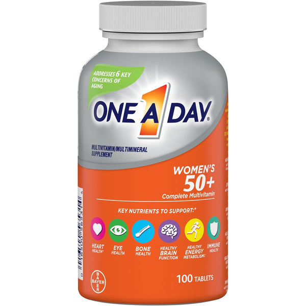 One A Day Women's 50+ Multivitamin Tablets for Women; 100 Count EasyOptionXY LLC