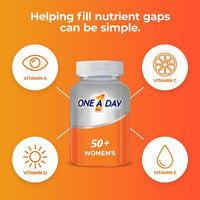 One A Day Women's 50+ Multivitamin Tablets for Women; 100 Count EasyOptionXY LLC
